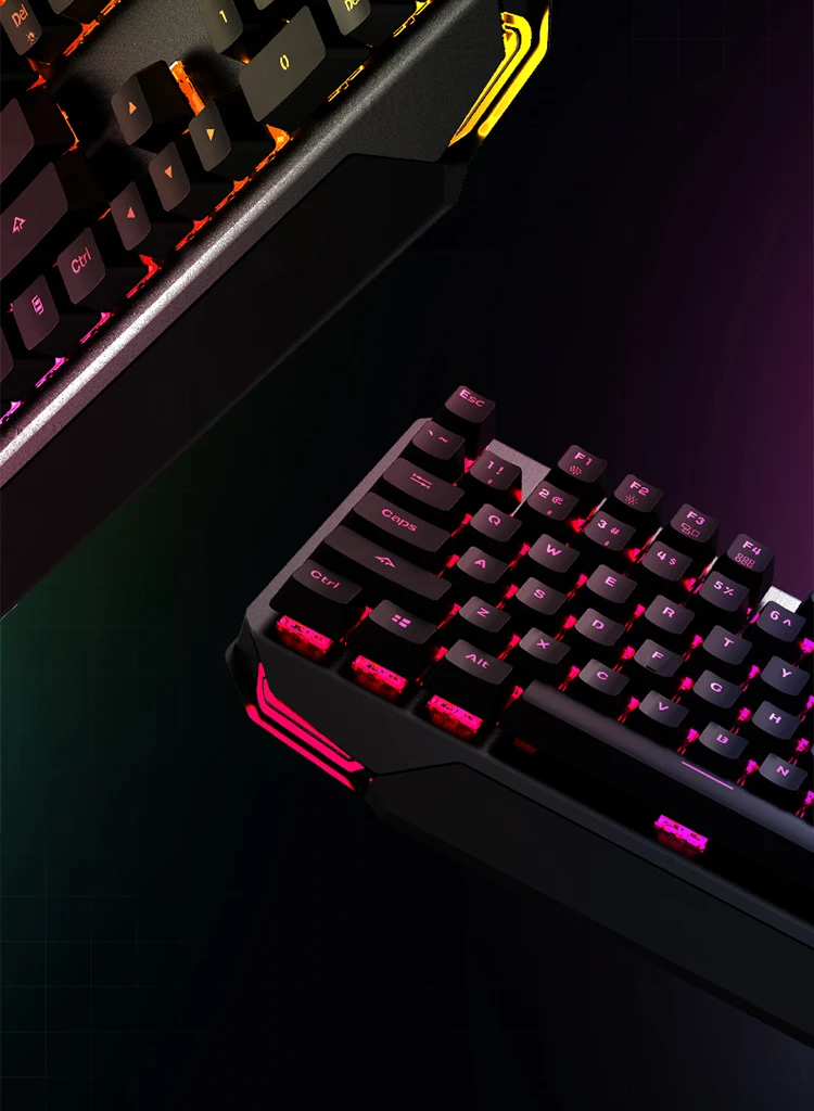 Teclas para Jogos k7 sem Fio Machenike-teclado Mecânico Bluetooth Interruptor Azul Teclado Gamer 87 3.0 23 High Quality Computador e Escritório
