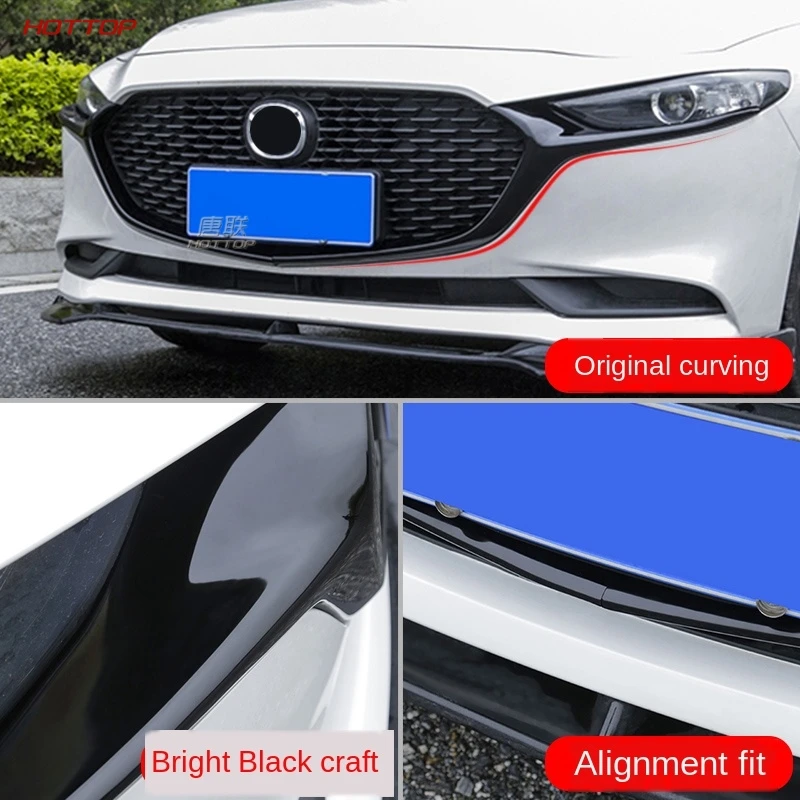 Для Mazda 3 Axela 2020 внешняя Передняя Центральная решетка яркая декоративная