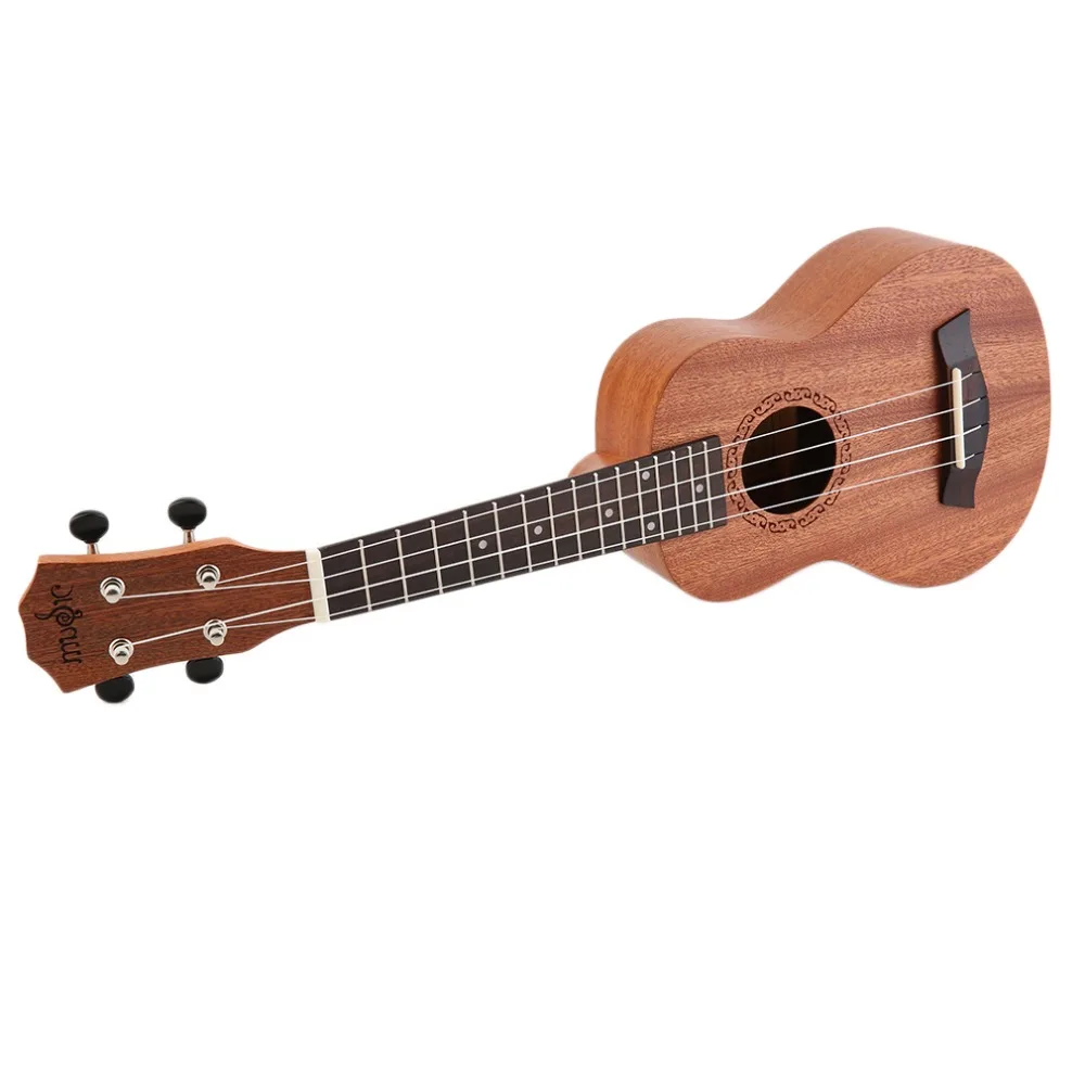 TSAI Электрогитара укулеле 21 дюймов сопрано акустическая 4 струны Ukelele гитара ra ручная работа дерево белый гитарист красное дерево плагин