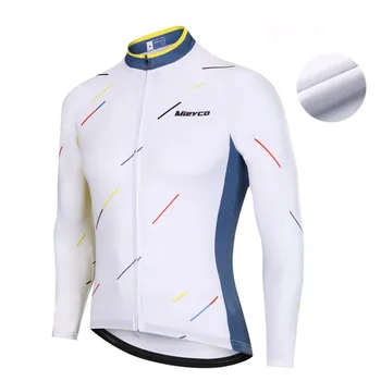 

Mieyco Mtb Quality Winter Spring Thermal Fleece Reflective Cycling Jersey Long Sleeve Cycling Clothing Classic Cool Design Shirt