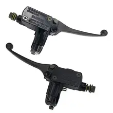 Передний левый правый главный цилиндр рычажный насос электрический мотоцикл велосипед скутер тормозные насосы Передний Задний дисковый насос гидравлических тормозов