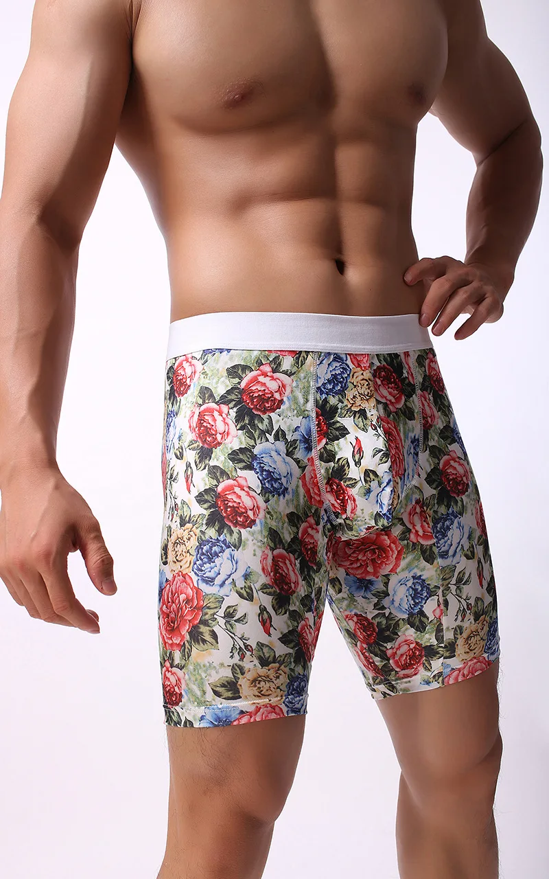 Мужские боксеры с рисунком мужские спортивные трусы для фитнеса five minutes boxers