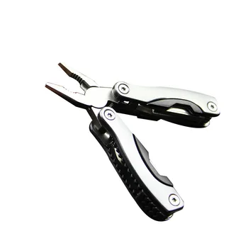 

Stainless Steel Folding pliers Outdoor Multi-Purpose Mini Pliers Forehand Aluminum Handle Tip Folding pliers Hand Tools