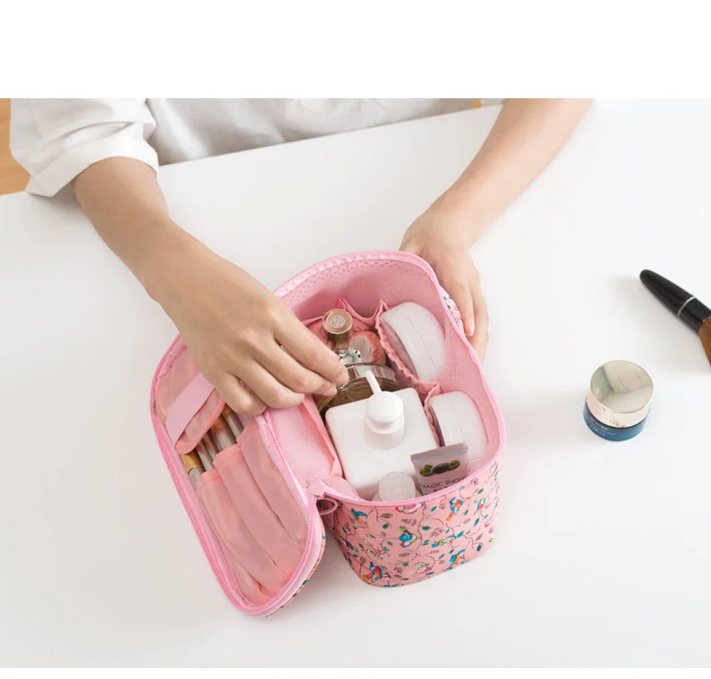 Новая дорожная косметичка большой емкости Женская должна иметь макияж коробка с туалетными принадлежностями сумка женская сумка для хранения