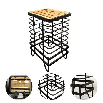 

1Pc Iron Cutting Tool Rack Multifunctional Cutlery Organizer Kitchen Shelf