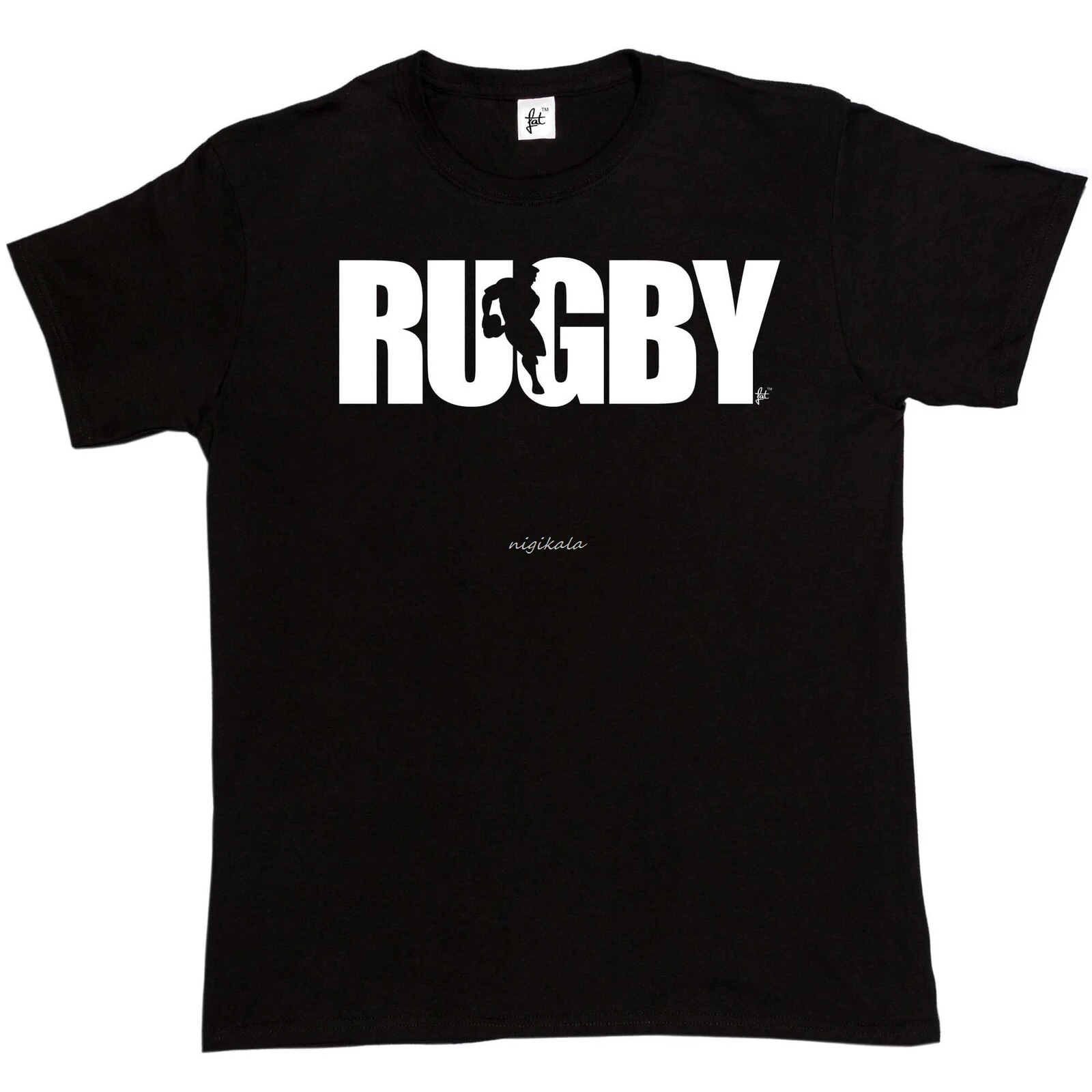 

Player Running With Rugby Ball Rugby Fan Dad Brother Uncle Mens T-Shirt