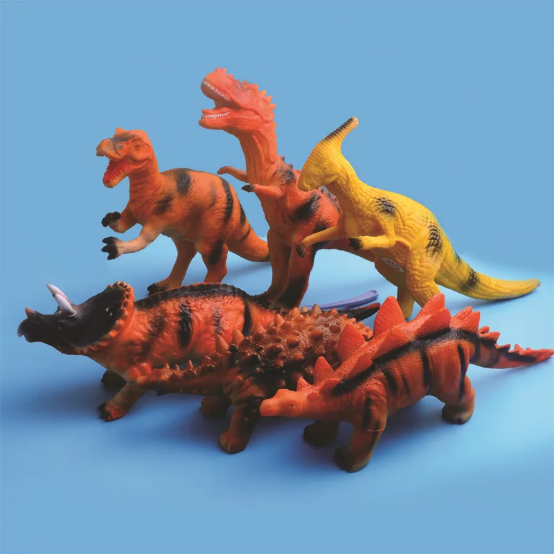 

Jurassic World Soft Silcone Dinosaur Toy Large Size Simulation Tyrannosaurus Rex Model Cotton of Animal Children Boy Gift