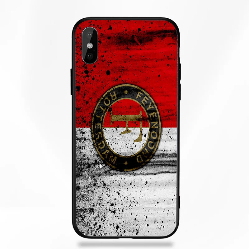 A1825 Чехол для телефона Feyenoord Rotterdam FC DIY чехол Robin Van Perisie Shell мягкий TPU чехол для iPhone X XR XS MAX 7 8 7plus 6 6S 5S 5 - Color: A1825