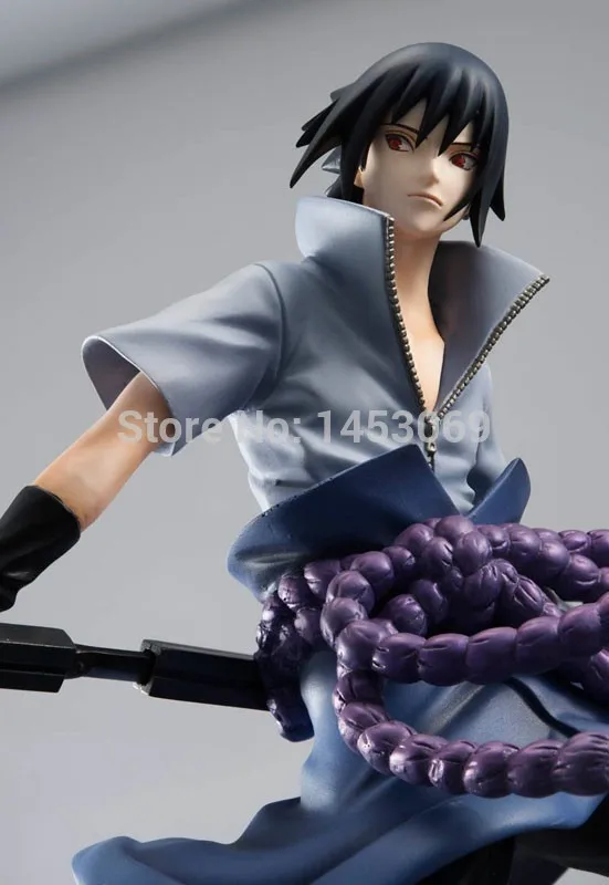 

Naruto Shippuuden Anime Naruto Action Figure Uchiha Sasuke Figure MegaHouse GEM Statue PVC Collectible Model Toy