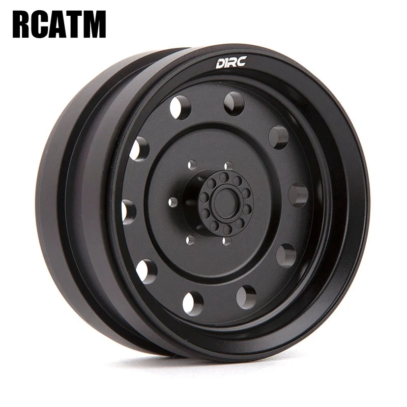 2 шт. ЧПУ металлический сплав дюйма обод колеса Beadlock для 1/10 RC Гусеничный