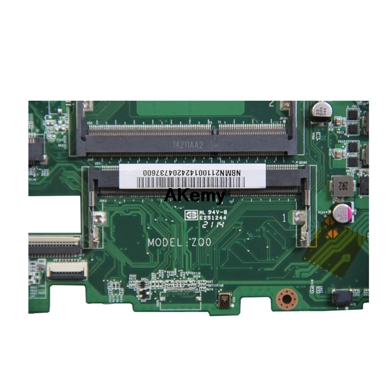 Для acer V3-472 E5-471 E5-471G V3-472P Материнская плата ноутбука DA0ZQ0MB6E0 с I3-4030U Процессор бортовой полностью тестирование работы идеально подходит