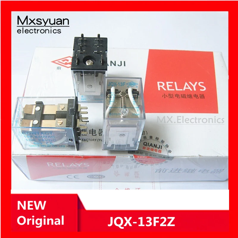 120pcs/lot Jqx13f2z Ac220v 13f Relay 8pin 2 Sets Of Silver Exchange Contacts Air