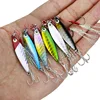 Lot 6 Pieces Sale Mini Jigs Fishing Lure Hard Bait 7g/10g/16g/20g Artificial Metal Lures Jigbait  Long Shore Cast Quality Hooks ► Photo 1/6