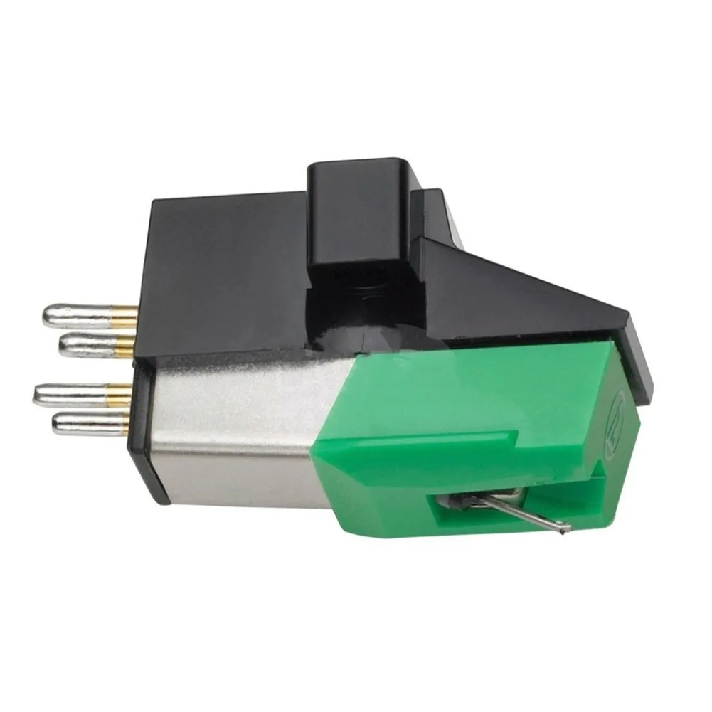 

AT95E Needle Durable Replacement Record Player Practical Easy Install Professional Half Inch MM Dual Magnet Audio Phono Stylus