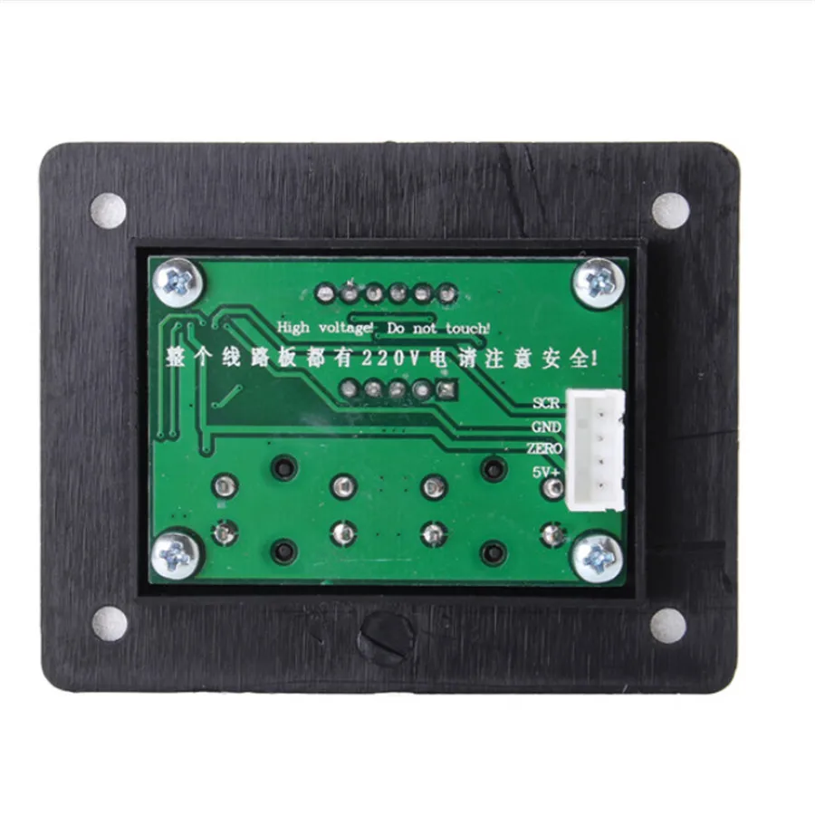 AC 220V 4000W SCR Напряжение регулятор диммер электродвигателя Скорость контроллер TP-0147