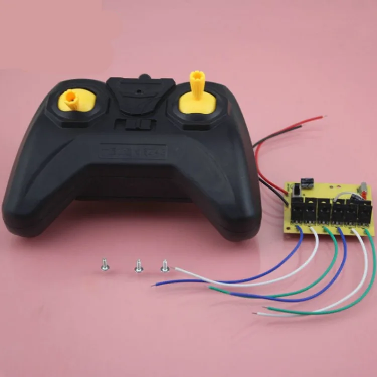 2.4G 6CH Remote Control For Glider Remote Control Kit Throttle Push Rod Drive Fine-tuning