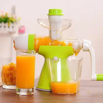 

Multifunctional Safety Design Manual Juicer Fruit Vegetable Tool Ice Cream and Handy Squeezer Natural Health Kitchen Tool