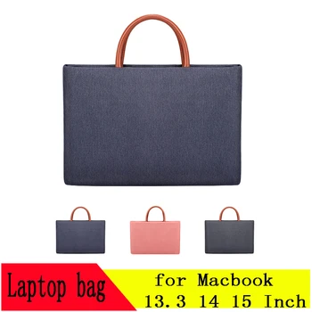 

High Quality Women Laptop Shoulder Bags Fashion Briefcase 15.4 Inch Women Casual Messenger Bag for Macbook Air 13 Pro 14.1 15.6