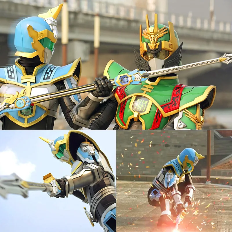 

Dream Three White Silver Edition lin jiao Speeding Spear Zhao Yun Weapons Hero Brand Children Transformation Toy Boy