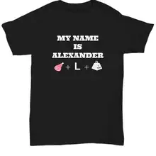 Меня зовут Александер хэмлтон гамилтон музыкальная футболка