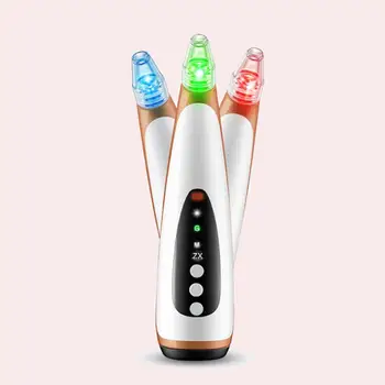 

USB Rechargeable Electric Blackhead Remover Vacuum Suction Acne Removal Deep Skin Pore Cleaner Facial Dead Skin Exfoliating Tool