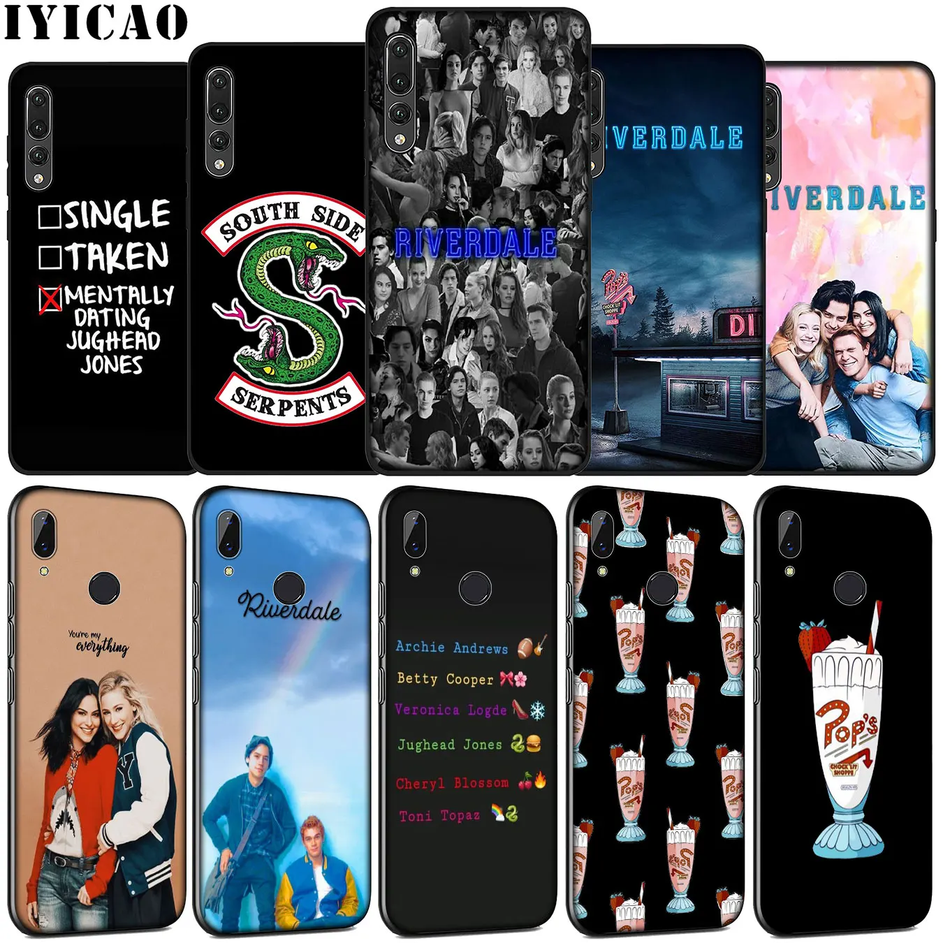 Мягкий силиконовый чехол IYICAO Riverdale Cole Sprouse для телефона Huawei P30 P20 Pro P10 P9 Lite Mini 2017 2016 P