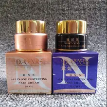 DNS отбеливающий крем набор 'удалить freckle' против темной акне выцветания кожи крем(дневной крем+ ночной крем