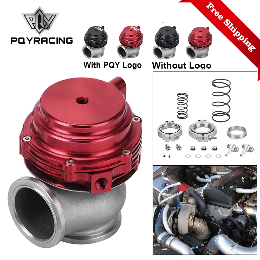 Raffreddatore Ad Acqua 44Mm Wastegate Turbo Esterno Con Hardware Flangia Mv-R Raffreddato Ad Acqua Con Logo Rosso Blu Nero Pqy5834
