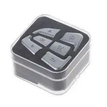 12 шт./компл. рулевого колеса Кнопка Стикеры Наклейка Обложка для Mercedes Benz GLC C класса BC B E GLE CLA GLA ML автомобильные аксессуары