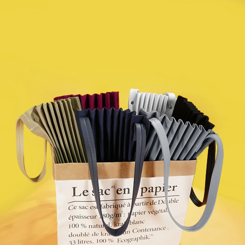 Tanie 2020 nowa składana torba na zakupy modna torebka od projektanta luksusowej marki kobiet torba płócienna torba na ramię wysokiej jakości torebki kobiece