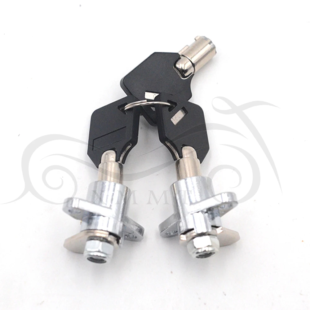 3 ключа замок для седельной сумки набор Harley Touring Street Glide Road King FLHX FLHR Запчасти 2002-2013