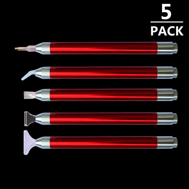 5D Diamond Painting Accessories Magnifier Luminous point drill pen kits with box Moasic Full Embroidery Tools 