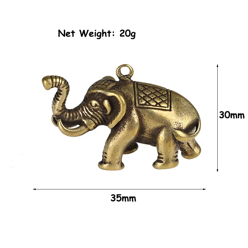 elephant key pendant brass (1)