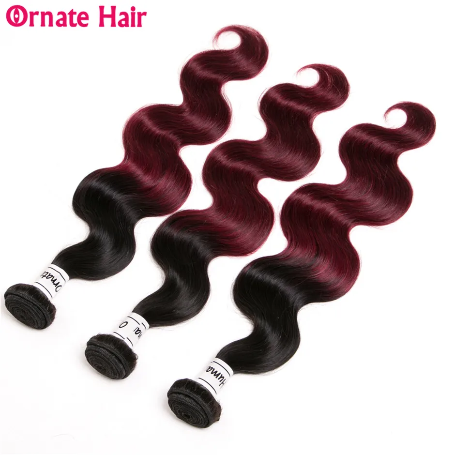 Изысканные бразильские человеческие волосы плетение пучков с закрытием объемные локоны переливчатого цвета предварительно цветные