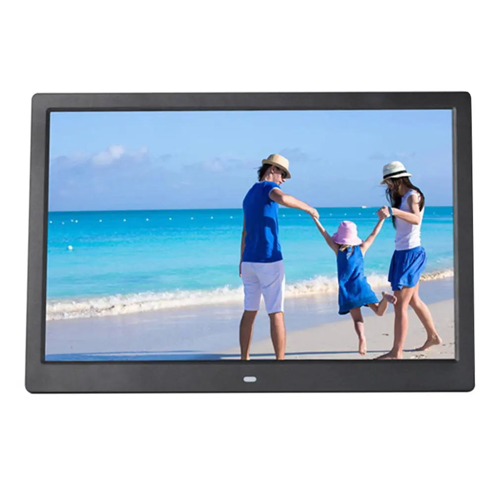 

15 inch Screen LED Backlight HD Digital Photo Frame Electronic Album Photo Music Film Full Function Good Gift