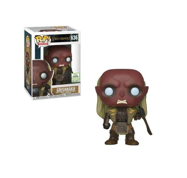 FUNKO POP аниме Властелин колец Grishnakh #636 фигурки героев кино Коллекция Модель игрушки