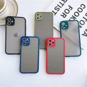

2020 Best Selling Mobile Accessories Skin Feeling Case for iphone11 Matte Texture Phone Cover PC+TPU Frosted Phone Case 5 Color