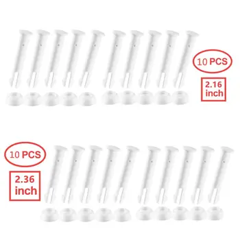

10Pcs Plastic Pool Joint Pins and Seals for Intex 13ft-24ft Metal Frame Pools P31E