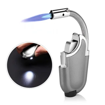 

Torch Lighter Outdoor Adjustable BBQ Kitchen Torch Butane Jet Torch Windproof Spray Gun Picnic Cooking Flame Ignition Tool