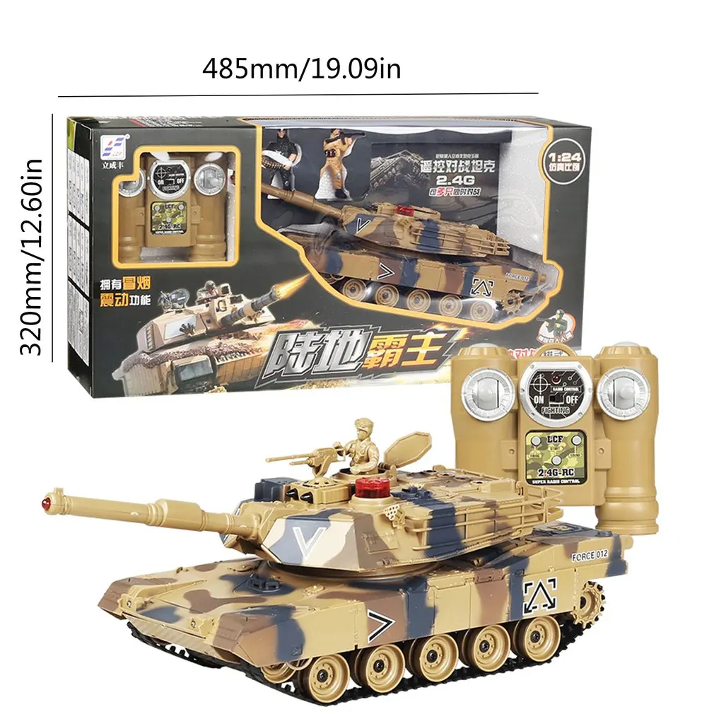 778-1 моделирование 1:24 M1A2 RC боевой гусеничный Танк радиоуправляемые игрушки автомобиль Тяжелая машина танки детский подарок