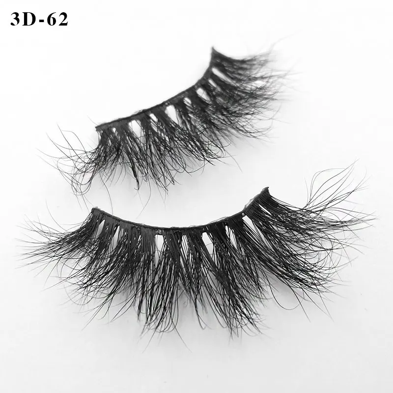 Iflovedekd, для детей возрастом от 1 до пара 3d норковых ресниц mink hair/3D ресницы природные Толстые Накладные ресницы удлинители - Цвет: 3D-62