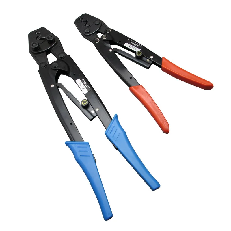 

Ratchet Wheel-Wire Crimper Cold Compression Terminal Multi-functional Clamp Wire Press Plier Copper Nose Bare Terminals Electric