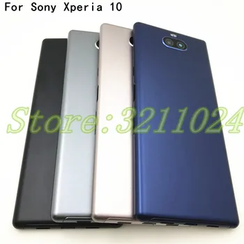 

For Sony Xperia 10 I3123 I3113 I4113 I4193 Housing Battery Cover Door Rear Cover Chassis Frame Back Cover Case Housing+Logo