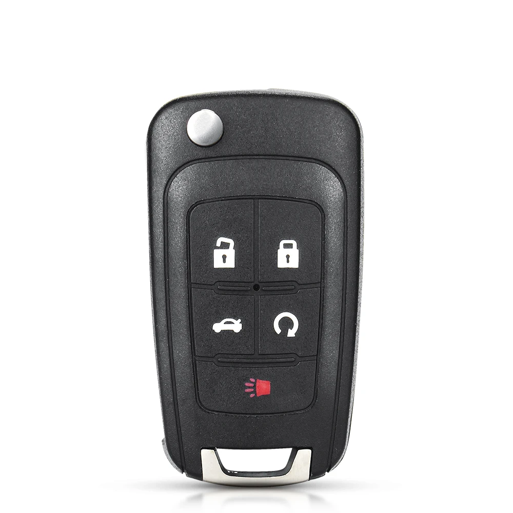 Flip Folding Remote Key Shell 5 BTN for Vauxhall Opel for Buick Excelle Verano LaCrosse Regal Housing Fob Case spark plugs Spark Plugs & Ignition Systems