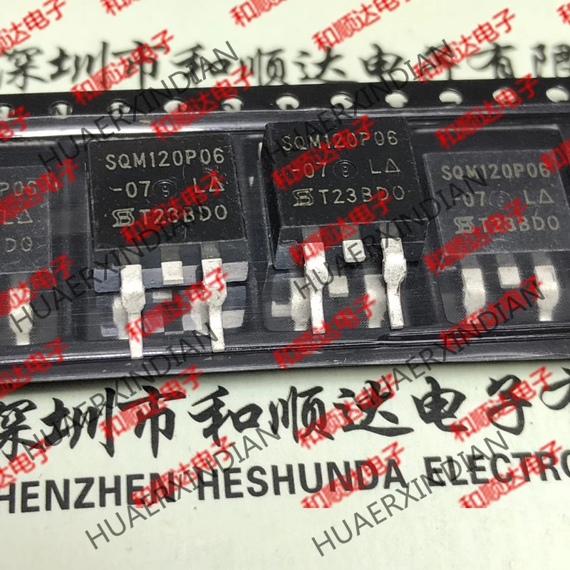 10 шт./лот SQM120P06-07L до-263 P-60 V-120A