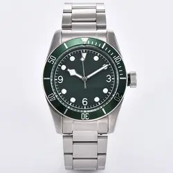 41 мм Мужские часы Schwarz Bay люксовый бренд автоматические механические часы Военные Спортивные часы из нержавеющей стали мужские часы