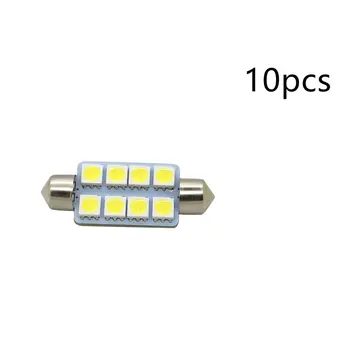 

Car Interior Lights Double Tip High Luminous Efficiency Strong Earthquake Resistance High Brightness 10 Pcs