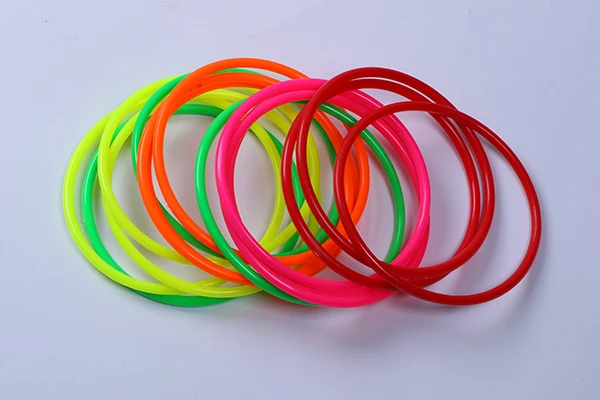 Спортивная игрушка 8 см, 20 шт, уличные цветные пластиковые кольца Hoopla, круги для метания для детей, детская забавная спортивная игрушка