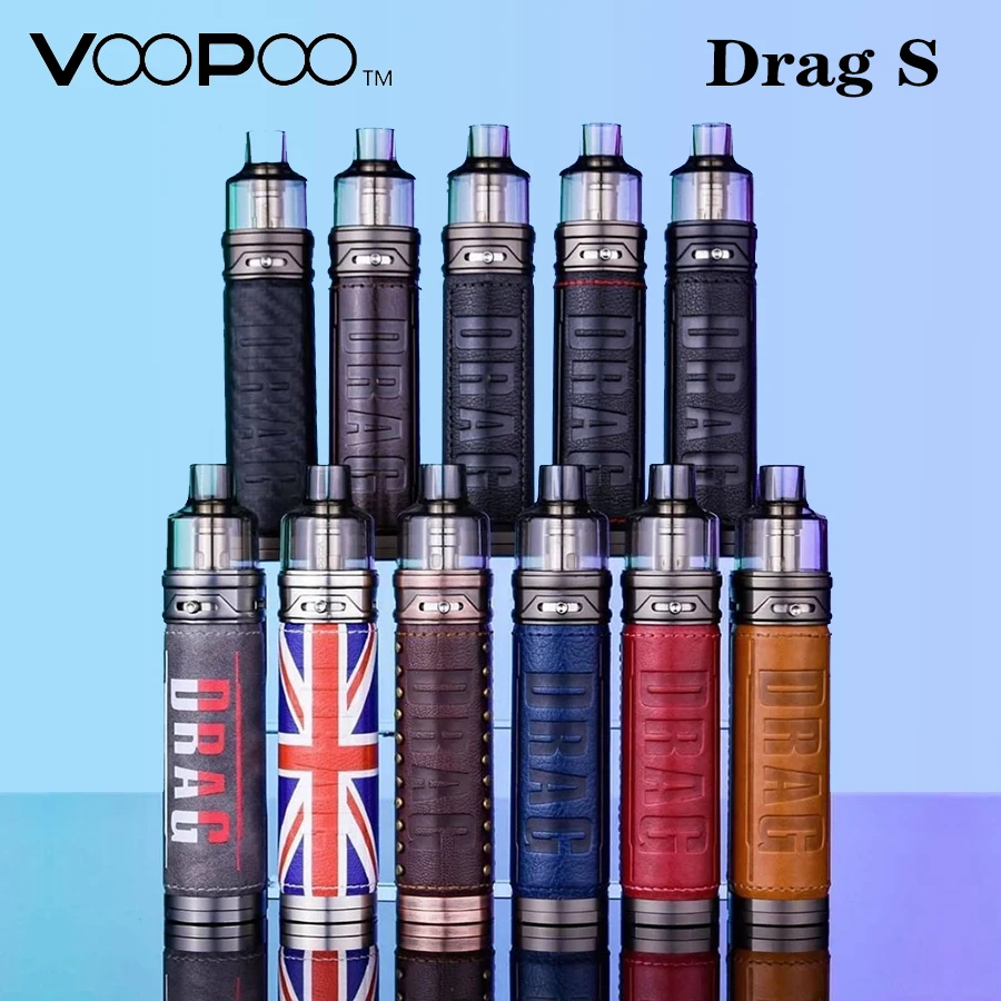 ¡Caliente! VOOPOO arrastrar S 60W VW Pod Kit de batería de 2500mAh construido en Gene TT Chipset y 5-60W ajustable potencia Vape kit del arrastre X/ Vinci.