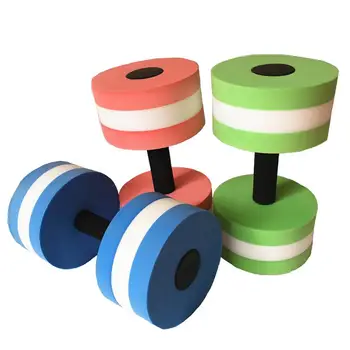 

1Pcs Floating Water Dumbbell Swimming Pool ExerciseTraining Fitness Equipment EVA Dumbbell Swim Pool Toys For Kids Child #ED